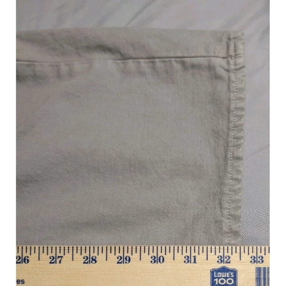 Banana Republic Straight Fit Jeans Mens 35x32 Gray Denim Pants Classic 5‎ Pocket